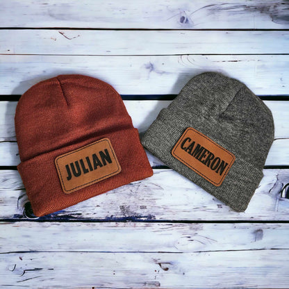 Custom Engraved Beanie Caps