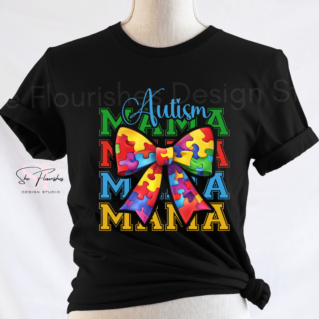 Autism Mama * DTF TRANSFER*