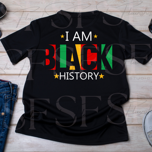 I am Black History*DTF TRANSFER*